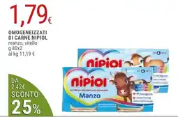 Doro Supermercati OMOGENEIZZATI DI CARNE NIPIOl offerta