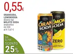 Doro Supermercati ORANSODA, LEMONSODA offerta