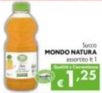 Maxi Supermercati Succo MONDO NATURA assortito offerta
