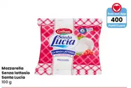 Interspar Mozzarella Senza lattosio Santa Lucia offerta