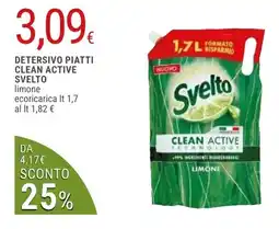 Doro Supermercati Detersivo piatti Clean Active Svelto offerta