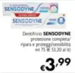 Maxi Supermercati Dentifricio SENSODYNE offerta