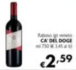 Maxi Supermercati Raboso igp veneto CA' DEL DOGE offerta