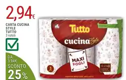 Doro Supermercati Tutto cucina style offerta