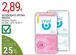 Doro Supermercati Detergente intimo infasil offerta