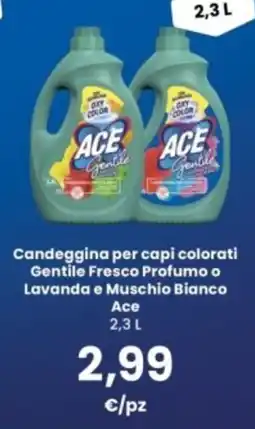 Interspar Candeggina per capi colorati Gentile Fresco Ace offerta