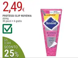 Doro Supermercati Proteggi slip Nuvenia string offerta