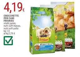 Doro Supermercati Crocchette per cani Friskies offerta