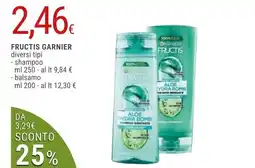 Doro Supermercati Fructis Garnier offerta