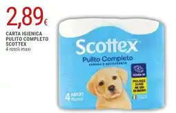 Doro Supermercati Carta igienica Pulito Completo Scottex offerta