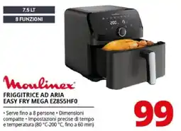 Comet Moulinex FRIGGITRICE AD ARIA EASY FRY MEGA offerta