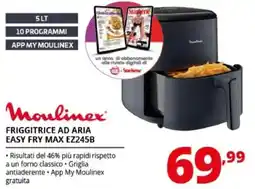 Comet Moulinex Friggitrice ad aria Easy Fry Max EZ245B offerta