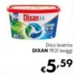 Maxi Supermercati Discs lavatrice DIXAN offerta