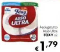 Maxi Supermercati Asciugatutto Asso Ultra FOXY offerta