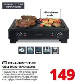Comet Rowenta Grill da interno KG9008 offerta