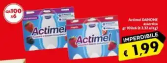 Maxi Supermercati Actimel DANONE offerta