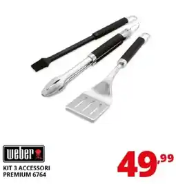 Comet weber KIT 3 ACCESSORI PREMIUM 6764 offerta