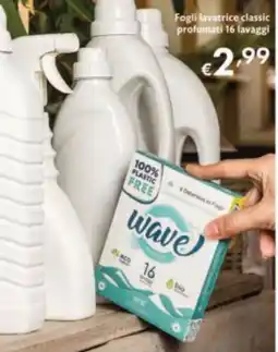 Maxi Supermercati Fogli lavatrice classic wave offerta