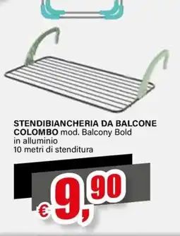 Il Gigante STENDIBIANCHERIA DA BALCONE COLOMBO mod. Balcony Bold offerta