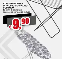 Il Gigante STENDIBIANCHERIA IN ACCIAIO VERNICIATO COLOMBO offerta