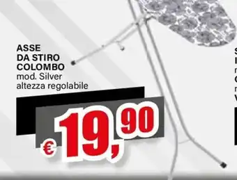 ASSE DA STIRO COLOMBO mod. Silver
