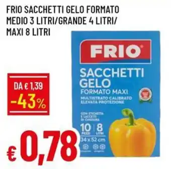 IperFamila Frio Sacchetti Gelo offerta