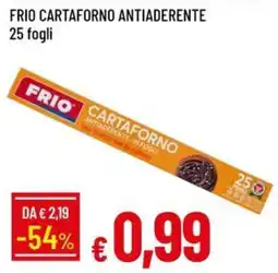 IperFamila FRIO CARTA FORNO ANTIADERENTE offerta
