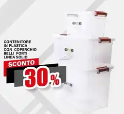 Il Gigante Contenitore in plastica con coperchio belli forti linea solid offerta