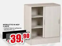 Il Gigante MOBILETTO IN MDF 2 ANTE offerta