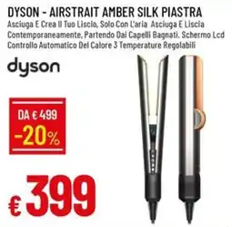 IperFamila DYSON - AIRSTRAIT AMBER SILK PIASTRA offerta