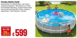 IperFamila PISCINA PRISMA FRAME offerta