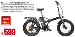 IperFamila BICI ELETTRICA PIEGHEVOLE FAT 20 offerta