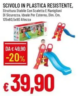 IperFamila SCIVОLO IN PLASTICA RESISTENTE offerta