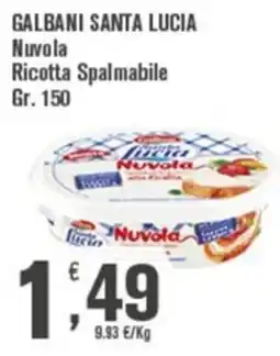 Conté Supermercati GALBANI SANTA LUCIA Ricotta Spalmabile offerta