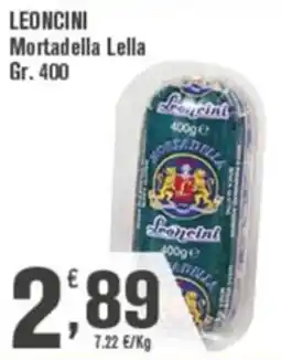 Conté Supermercati Mortadella Lella Leoncini offerta