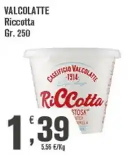 Conté Supermercati VALCOLATTE Riccotta offerta