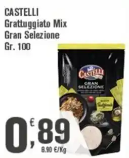 Conté Supermercati CASTELLI Grattuggiato Mix Gran Selezione offerta