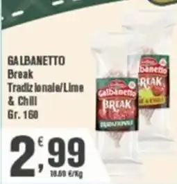 Conté Supermercati Galbanetto Break offerta