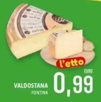 L'etto VALDOSTANA FONTINA