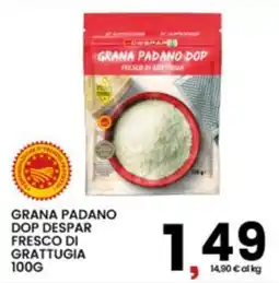 Interspar Grana Padano DOP Despar Fresco di Grattugia offerta
