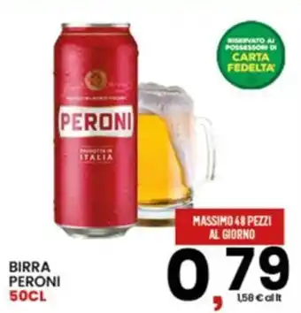 Interspar Birra Peroni offerta