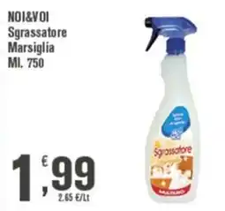 Conté Supermercati NOI&VOI Sgrassatore Marsiglia offerta