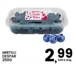 Interspar Mirtilli Despar offerta