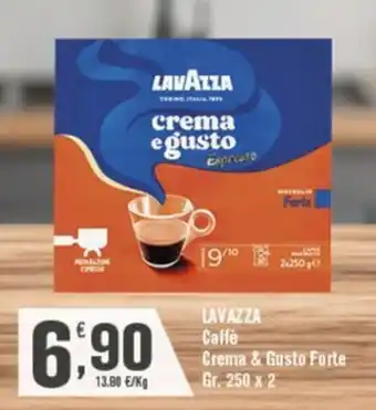 Conté Supermercati LAVAZZA Caffè Crema & Gusto Forte offerta