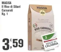 Conté Supermercati MAGISA Il Riso di Sibari Carnaroli offerta