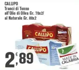 Conté Supermercati CALLIPO Tranci di Tonno offerta