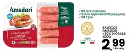 Interspar Salsicce Amadori offerta