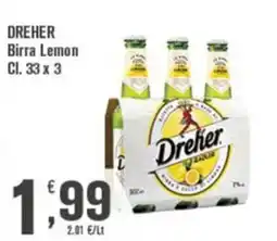 Conté Supermercati Dreher Birra Lemon offerta