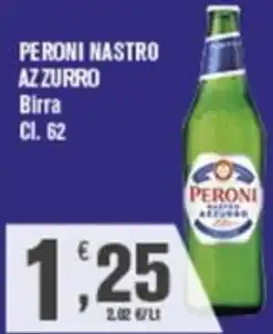 Conté Supermercati PERONI NASTRO AZZURRO Birra offerta