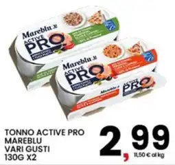 Interspar Tonno Active Pro Mareblu offerta